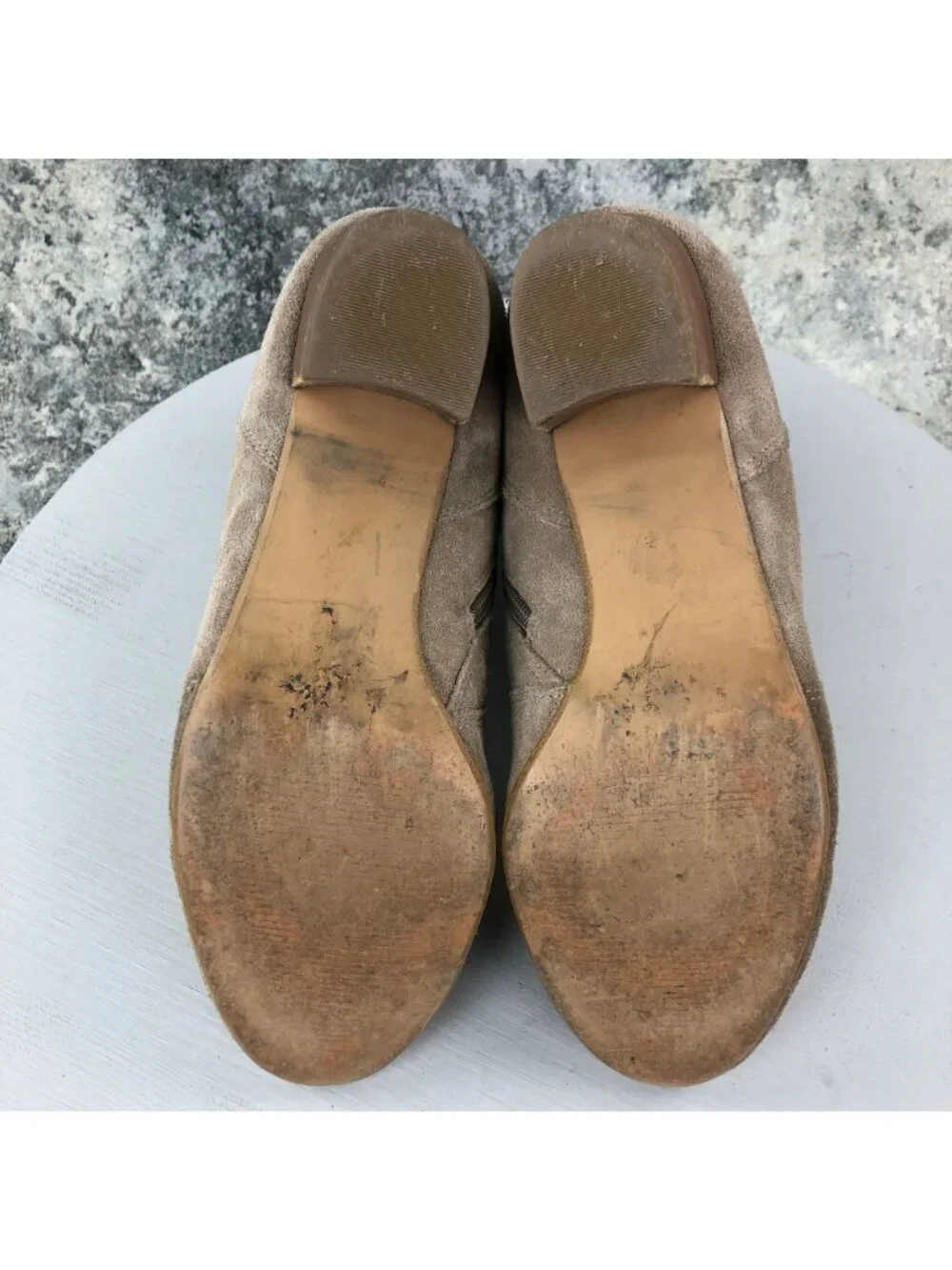 Steve Madden Women's Size 9.5-10** Hipstr Tan Soft Suede Leather Ankle Booties